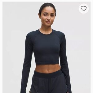 Lululemon Swiftly Tech Cropped Long-Sleeve Shirt 2.0